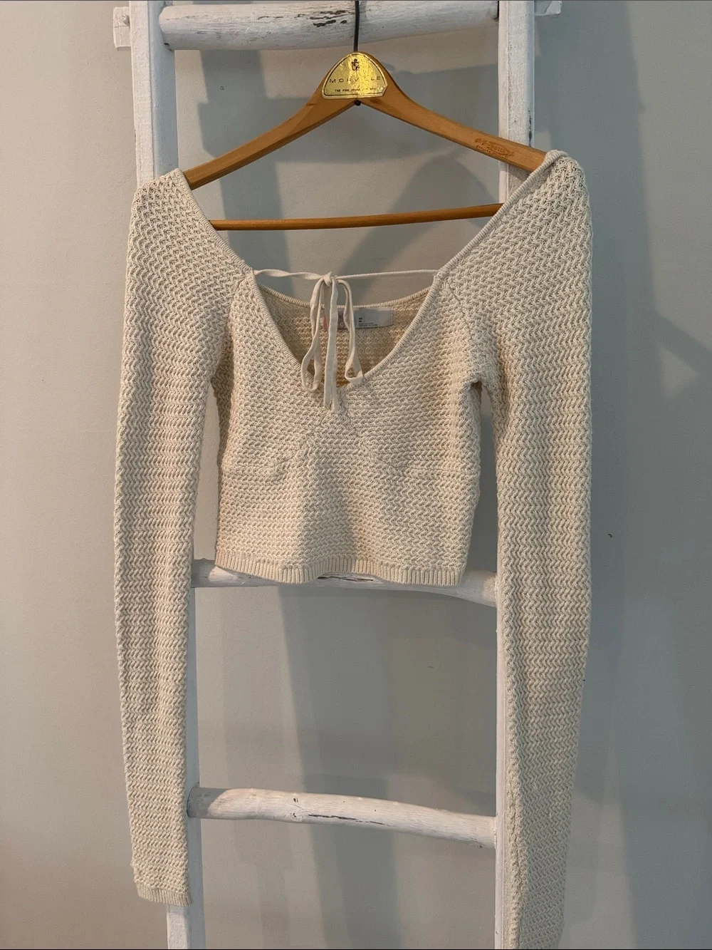 Free People cropped knit